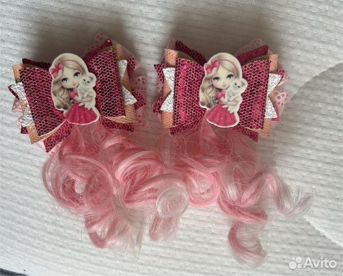 Бантик на заколке