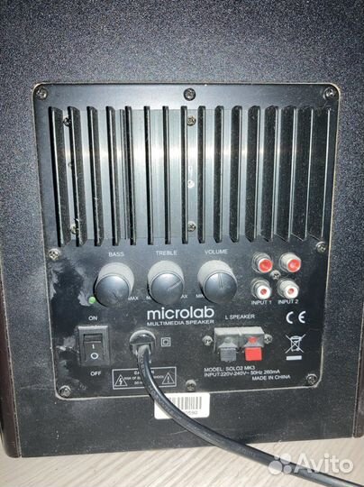 Компьютерная акустика microlab solo2 mk3