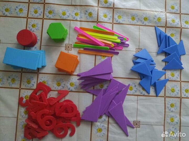 Набор счетных палочек для 1 класса и младше