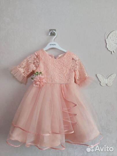 Нарядное платье для девочки 110