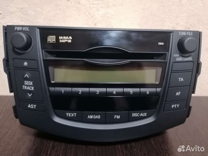 Toyota rav4 магнитола
