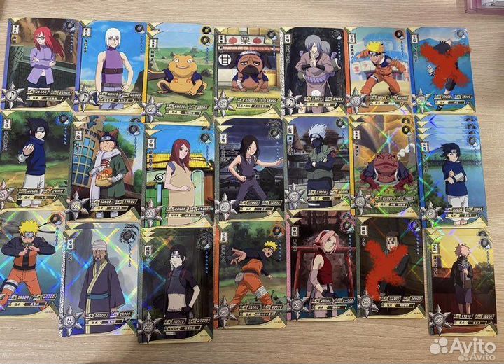 Карточки наруто kayou/каю