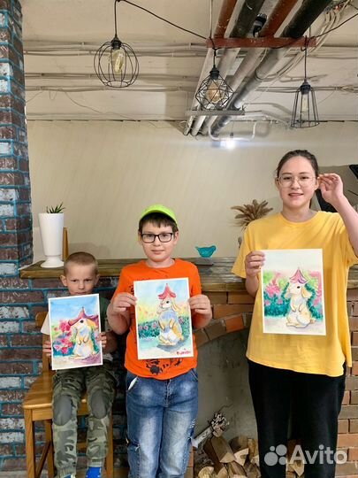 Мастер-классы по акварели, уроки рисования