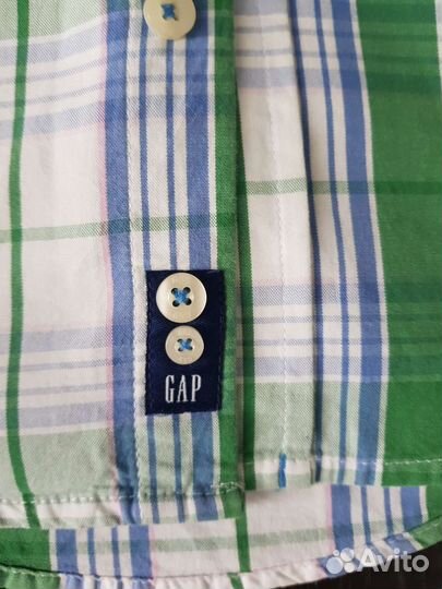 Рубашка GAP на мальчика 6-7 лет