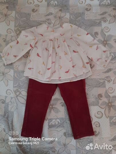 Туника zara и джинсы