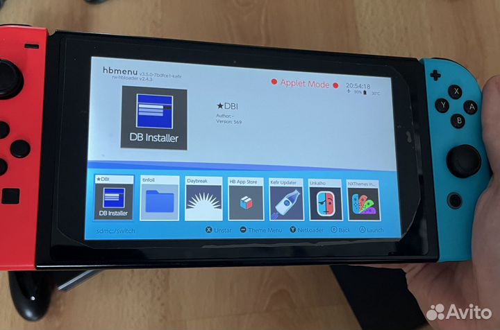 Чип HWfly Nintendo Switch rev. 2