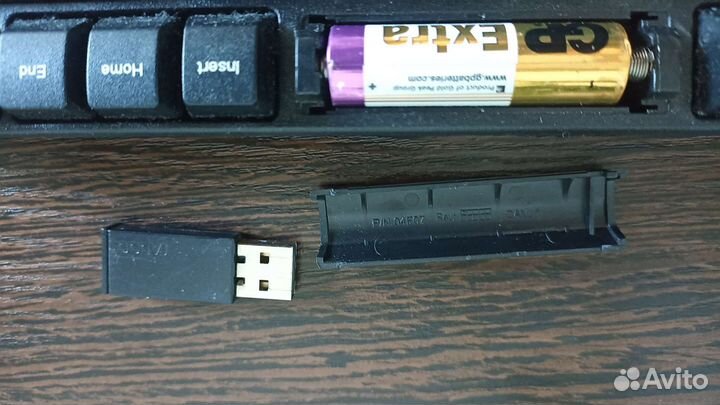 Беспроводная клавиатура и мышь rapoo e1050