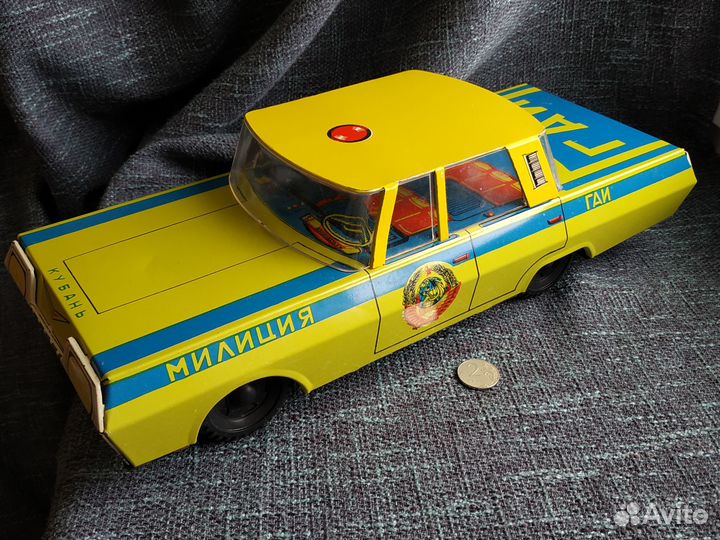 Машина гаи Милиция Кубань клеймо СССР жесть