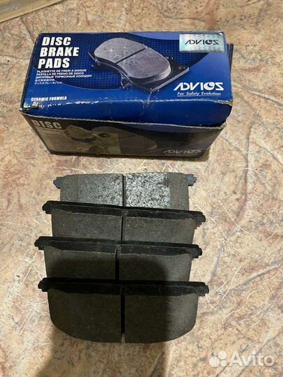 Тормозные колодки тойота королла