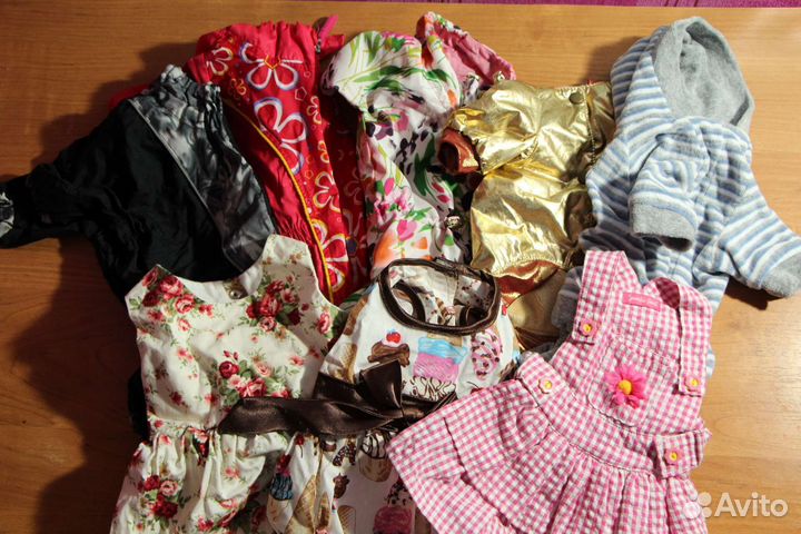 Костюмы для маленьких собак (девочки)