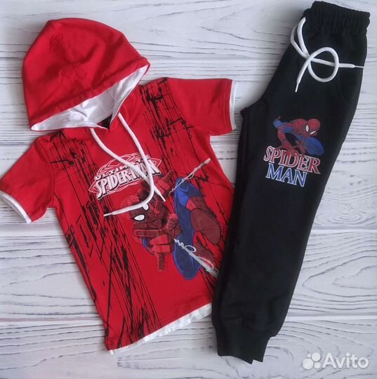 Костюм человек паук 122-128 Турция