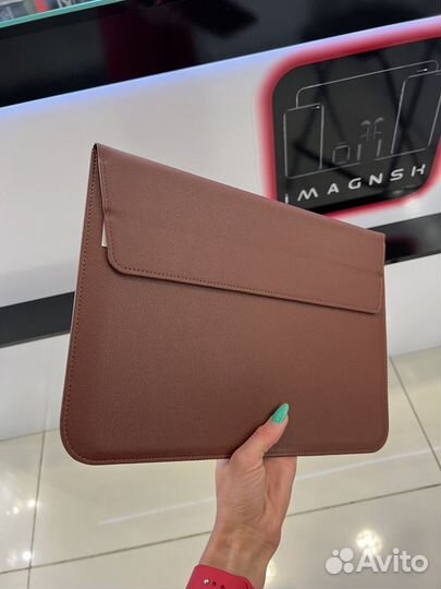 Чехол для MacBook Air /pro 13.3 экокожа