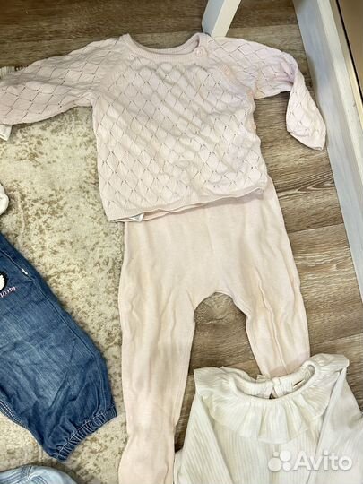 Вещи пакетом фирменные для девочки 68-74