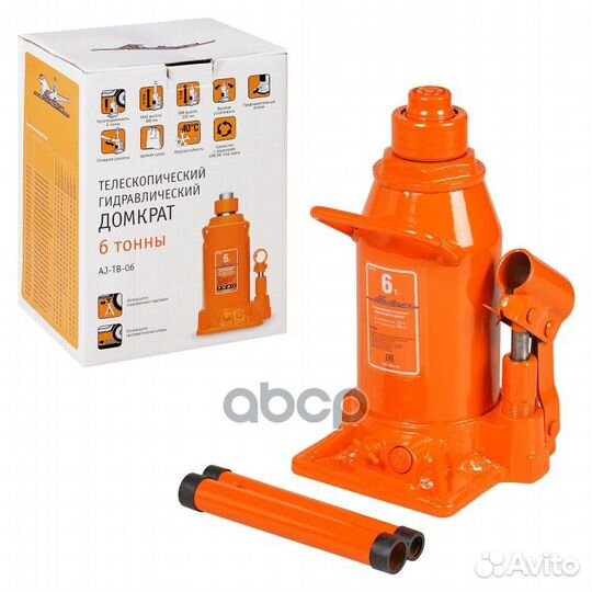 Домкрат телескопич. 6т в сумке (MIN - 230 мм M