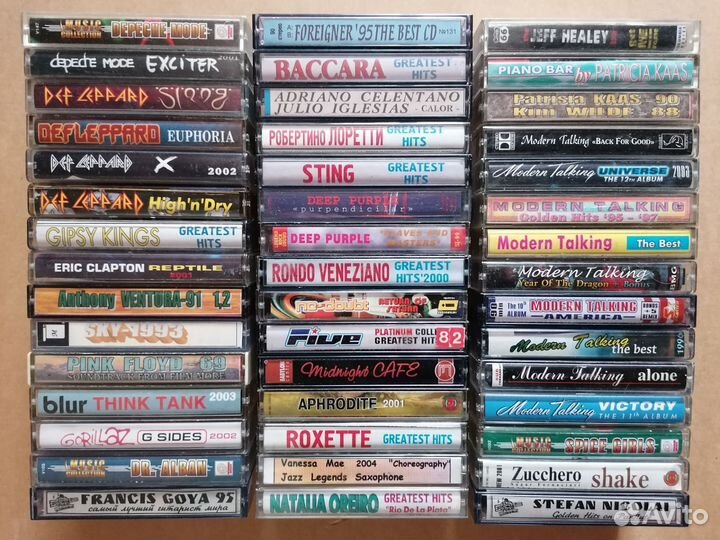 Аудиокассеты с записью