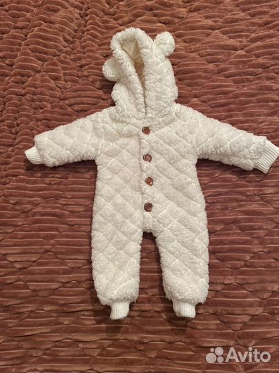 Комбинезон+шапка для дев./мал