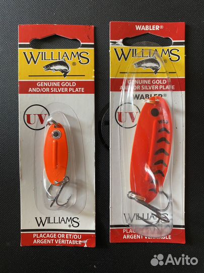 Блесна Williams Wabler оригинал