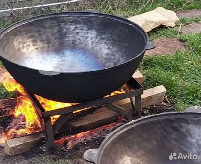 Казан чугунный 16 литров
