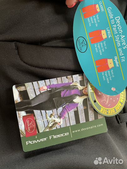 Брюки на флисе Devon-Aire для верховой езды