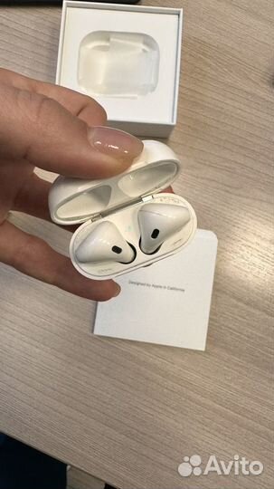 Беспроводные наушники apple airpods 2