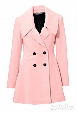 Пальто розов. новое немецкое Ashley Brooke 48 разм