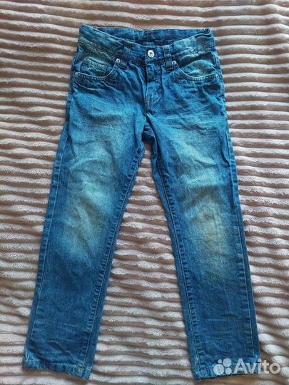 Джинсы для мальчика, 5-7 лет