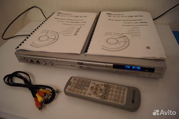 DVD-проигрыватель + FM радио connect DVD 2198