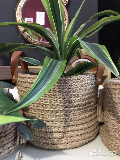 Корзинки из джута