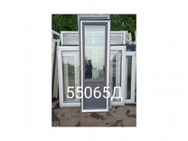 Двери пластиковые Б/У 2200(В) Х 700(Ш) балконные