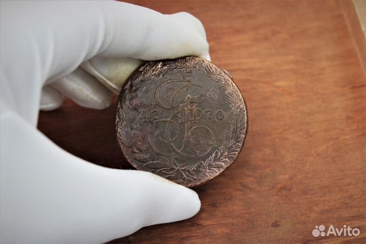 5 Копеек 1770 г. Екатерина II в Твери