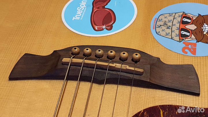 Леворукая акустическая гитара Crafter