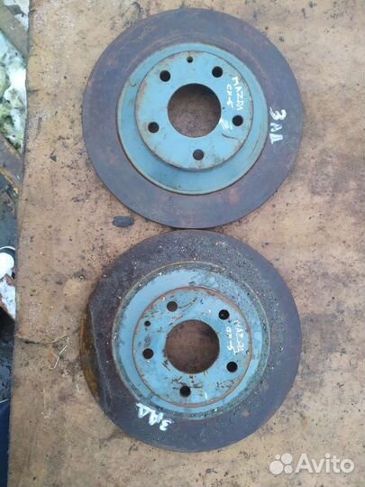 Диски тормозные, задние Mazda CX-5 11-17г пара