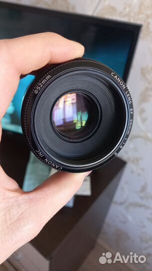 Объектив canon f/ 50mm 1.8 ll