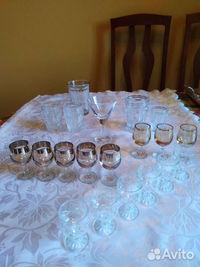 Рюмки, стаканы СССР