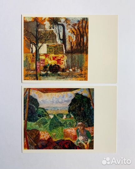 Пьер Боннар: винтажный набор открыток 1970-х