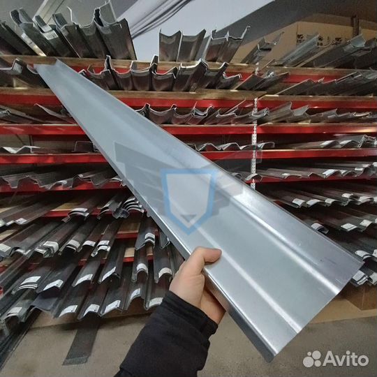 Порог Volvo S40 (V40) 1995-2003 (1мм)