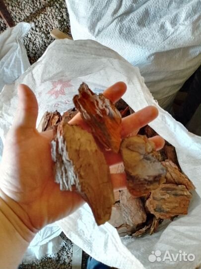 Кора сосны. Крупная фракция