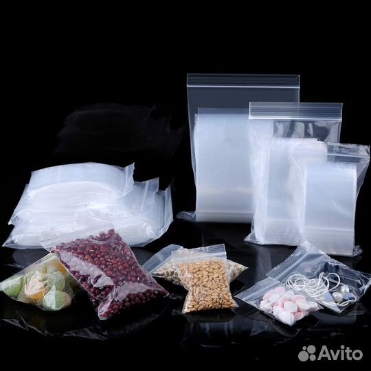 Зип пакеты, пакеты с замком, большие и маленькие