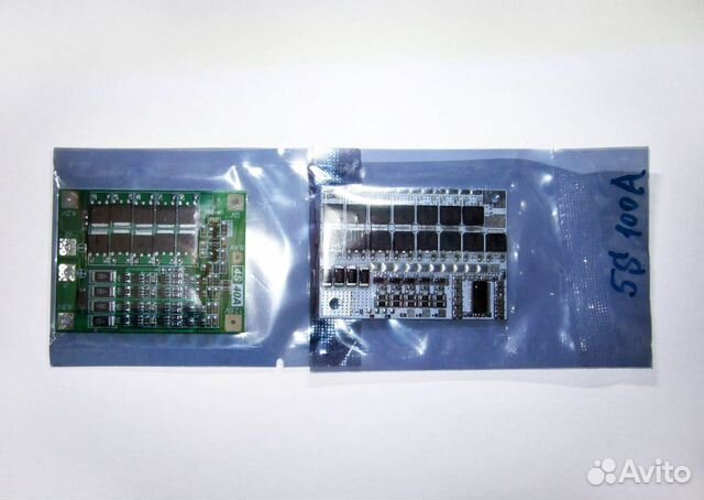 Плата защиты Li-ion аккумуляторов BMS