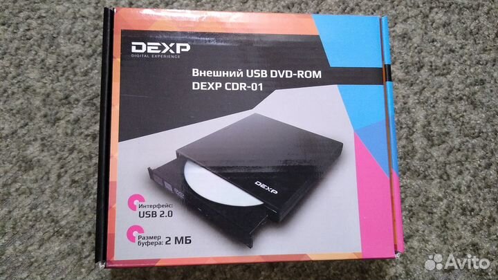 Usb DVD-ROM Dexp cdr-01