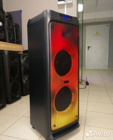 Большая мощная блютуз колонка 120W