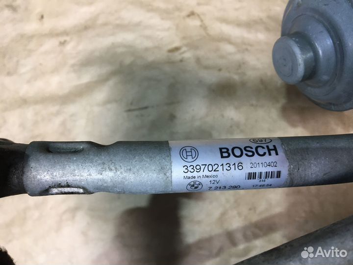 Трапеция стеклоочистителя BMW X3 F25 10-14