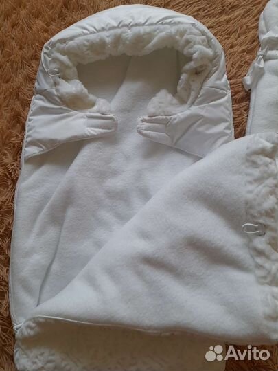 Зимний конверт для новорожденных