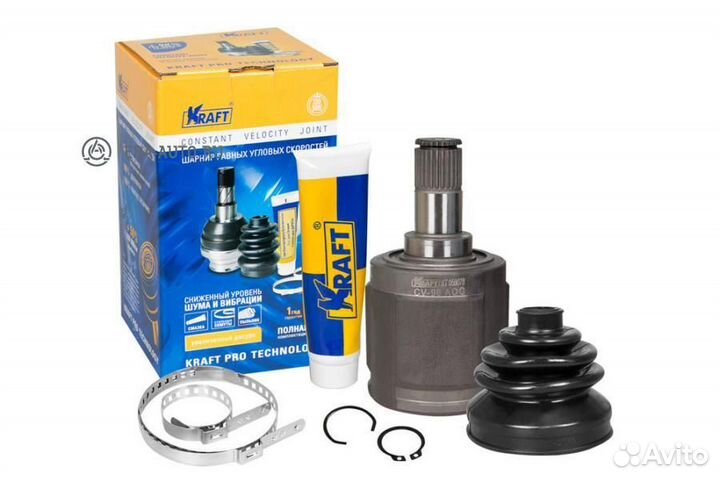 Kraft KT059078 ШРУС внутренний Honda Civic VII 1.7