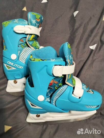 Коньки детские раздвижные
