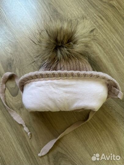 Комплект шапка и снуд для девочки