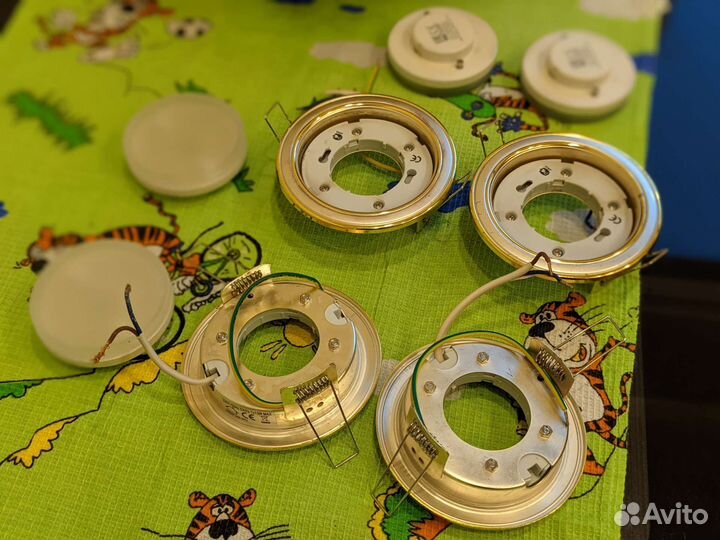 Встраиваемый светильник Ecola FG53H4ECB