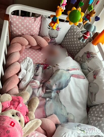 Бортики в детскую кроватку