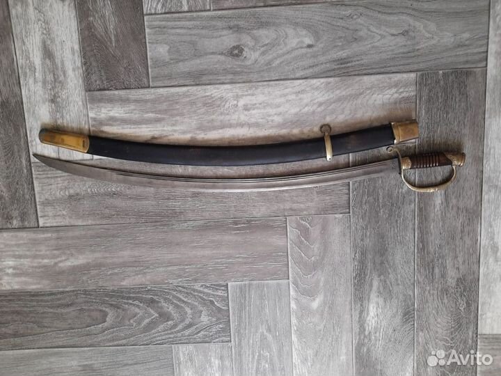 Сабля офиц. состава риа вензель Н2 клеймо Теребины