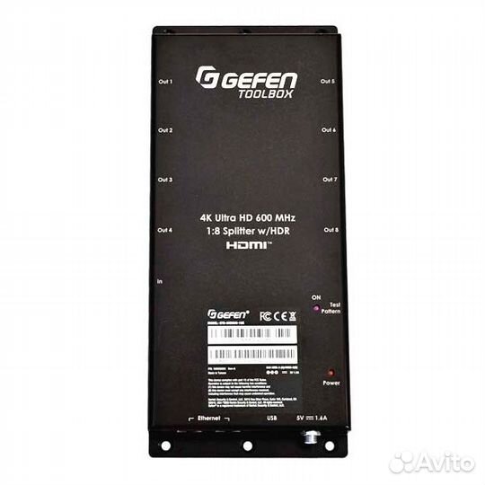 Усилитель-распределитель Gefen GTB-UHD600-18S-RT